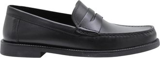Geox Jaco Mocassin - Heren - Loafers - Zwart - 45 EU - Schoenen