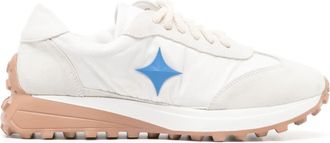 Madison.Maison Star suede-trimmed sneakers - women - Leather - 37 - White