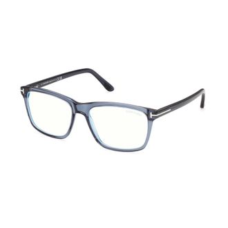 Tom Ford Optical Frame - male - Tom Ford - Glasses - Blue - 58 MM - Accessories