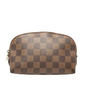 Louis Vuitton Pre-owned Damier Canvas Pouch - Dames - Vintage Accessoires - Bruin - ONE Size - Vintage
