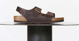 Birkenstock MILANO SANDAAL BRUIN