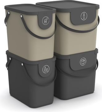 Rotho Mülleimer »ALBULA 4 tlg.«