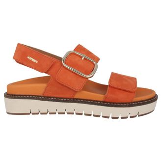 Mephisto Dames Sandalen - Belona - Dames - Sandalen - Oranje - 36 EU - Su&egrave;de - Schoenen