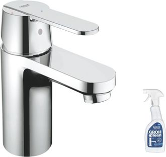 GROHE Quickfix Get Mezclador De Lavabo Tama&ntilde;o S Cromo + Limpiador Grohclean