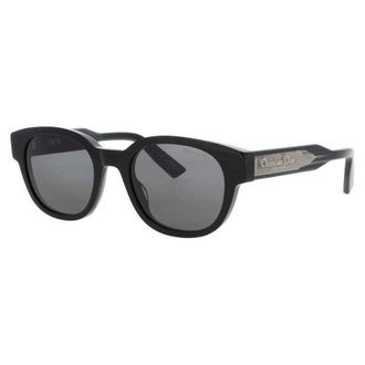 Dior LABEL R1I Smoke Oval Mens Sunglasses DM40174I 01A 51