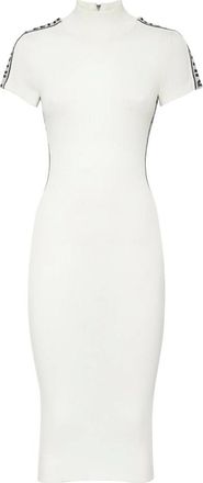 Philipp Plein Dames, Jurken, Beige, Maat: XL Wol