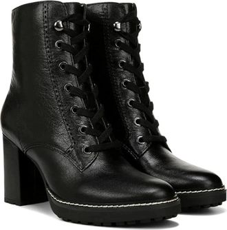 Naturalizer Womens Naturalizer Callie F9811LD003 Boots Black Leather Bootie HAWK1144