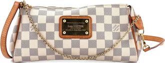 Louis Vuitton Clutch Eva Handbag Damier - Bianco