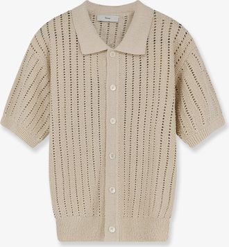 Dunst Cardigan in cotone traforato - DUNST - gender_Man