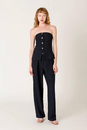 Nia Grainge Top In Indigo