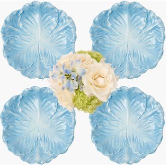Mrs. Alice Serena Cabbage Starter Plates in Blue at Nordstrom