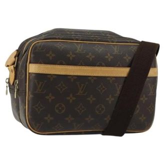 Louis Vuitton Pre-owned Reporter PM Schoudertas - Dames - Pre-owned - Bruin - Maat: ONE Size