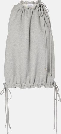 The Attico Cotton halterneck top