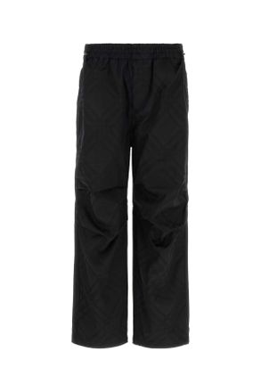 Burberry Mens Black Nylon Pant - Size Medium