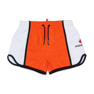 Dsquared2 Beachwear, male, Multicolor, Size: 2XL Boxer Midi