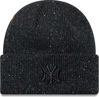 New Era Winter Beanie - Glitter New York Yankees Black