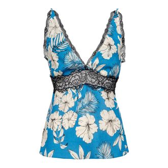 Pinko Sleeveless Tops - Dames - Tops zonder mouwen - Blauw - L - Tops