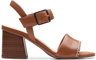 Clarks Siara 65 Buckle Womens Sandals Tan