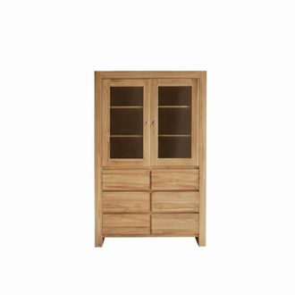 Tikamoon Vajillero de teca maciza