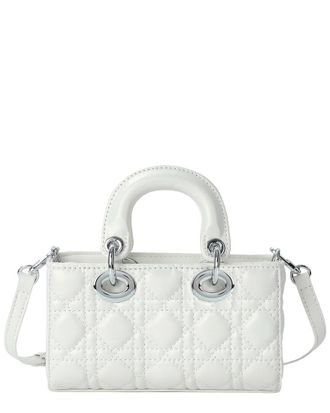 Tiffany & Fred Elegant Structured Quilted Leather Shoulder Bag
