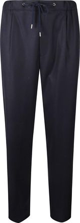 Giorgio Armani Navy Blue Slim-fit Pant