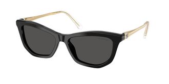 Swarovski SK6057 100187 Womens Sunglasses Black Size 56