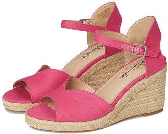 Life Stride Tess Wedge Espadrille Sandals Womens Sandals French Pink : 9.5 W (C)