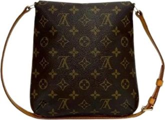 Louis Vuitton Pre-owned Musette Salsa Monogram Schoudertas - Dames - Vintage Schoudertas - Bruin - ONE Size - Leer - Vintage