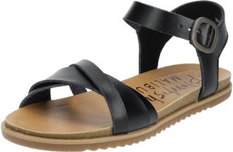 Blowfish Womens Monti-B Multi Strap Sandal, Black, UK 5