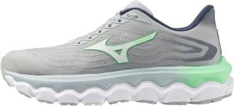 Mizuno Womens Wave Horizon 8 Shoes In Pearl/blue White