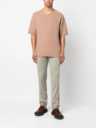 Brunello Cucinelli Tailored Straight-Leg Trousers - Green