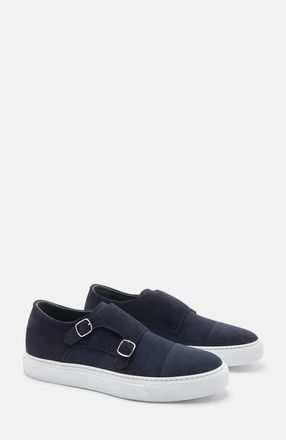Scarosso Fabio Sneakers in Blue - Suede at Nordstrom, Size 43.5