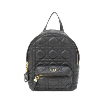 Dior Black Leather Backpack (Pre-Owned)