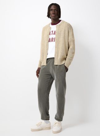 Le 31 Mens Faded French terry joggers Imported from Seoul