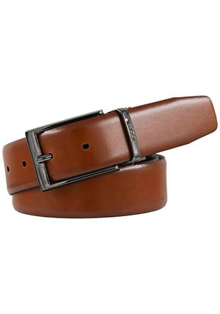 Joop Wendeg&uuml;rtel JOOP, Herren, Gr. 11,5, cognac, schwarz, Rindsleder, G&uuml;rtel Wendeg&uuml;rtel, aus seidenglattem Rindsleder, zum wenden, zweifarbig, 3,5 cm brei