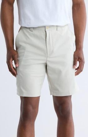 PGA TOUR Flat Front Stretch Cargo Golf Shorts in Silver Lining at Nordstrom Rack, Size 38