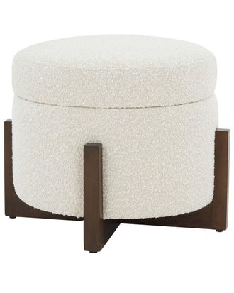 Safavieh Couture Danylyn Boucle Storage Ottoman