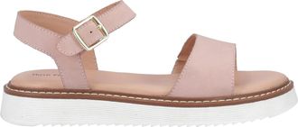 Hush Puppies Cassie Womens Leather Sandals - Pink - Size UK 7