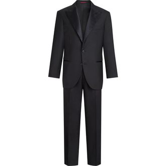 Brunello Cucinelli Tuxedo with peak lapel in Black at Nordstrom, Size 60 It
