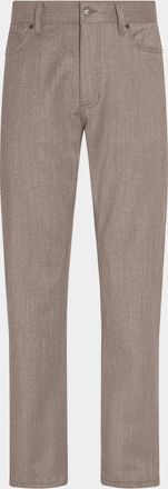Ermenegildo Zegna Men & apos;s City 239 Melange Five-Pocket Pants