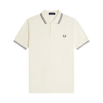 Fred Perry Heren, Tops, Beige, Maat: S Katoen