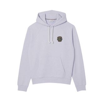 Lacoste Heren-hoodie met Heritage-logo (Blauw)