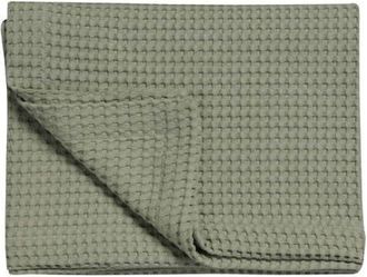 Vandyck katoenen bedsprei pique waffle (groen) (160x250 cm)