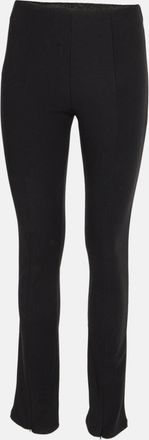 Frankie Shop Black Jersey Regular Fit Pants