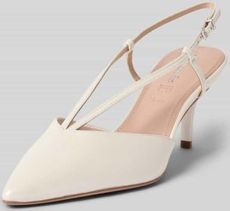 Tamaris Tamaris Slingbacks aus echtem Leder in Offwhite, Gr&ouml;&szlig;e 36