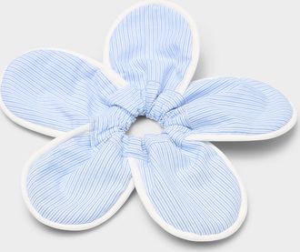 A Bronze Age Womens Floral silhouette oversized scrunchie