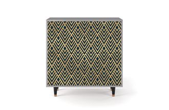 StoryZ Aparador azul 4 puertas L 96 cm