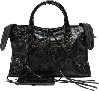 Balenciaga Small Le City Leather Tote Bag