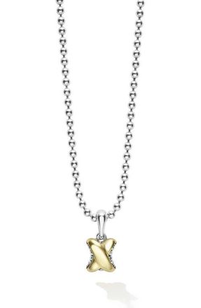 Lagos Embrace Pendant Necklace in Gold/Silver at Nordstrom