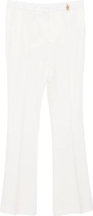 Versace Pantaloni dritti in lana - Toni neutri